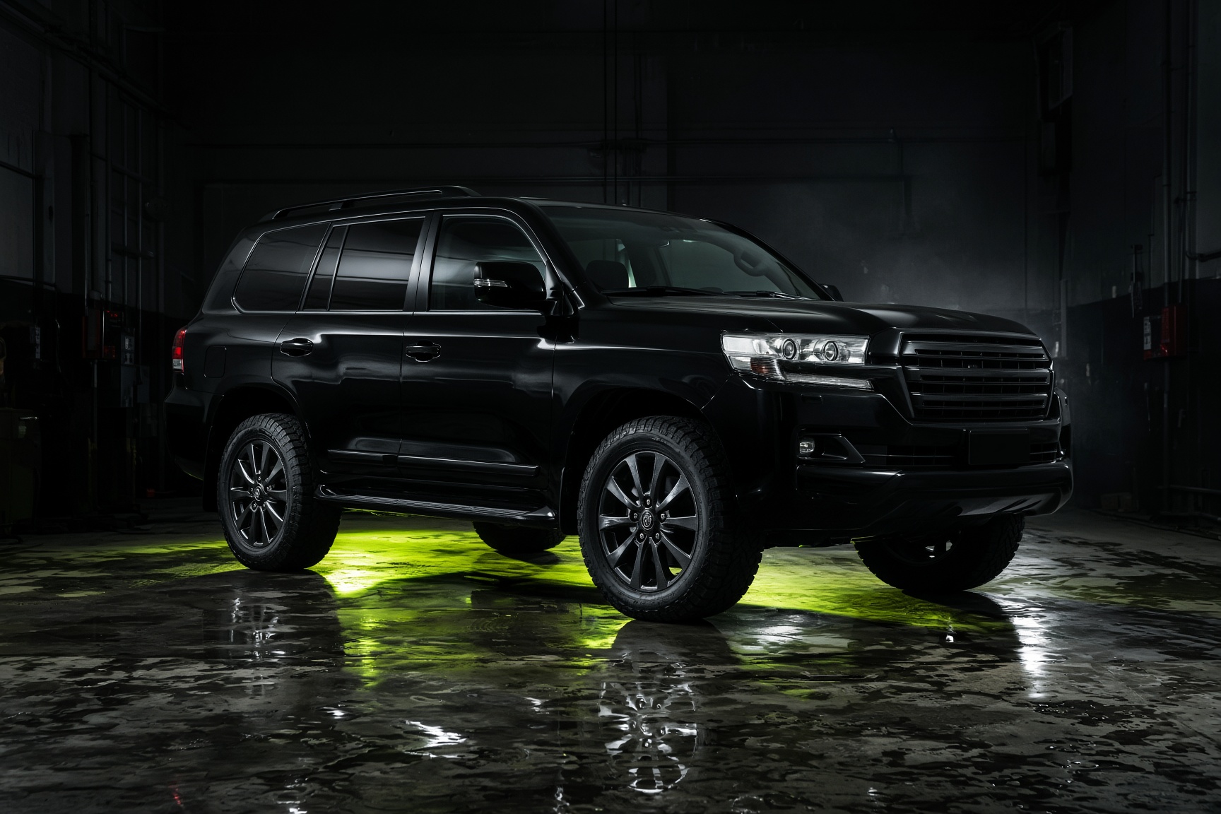 Land Cruiser 200 после обслуживания AHC